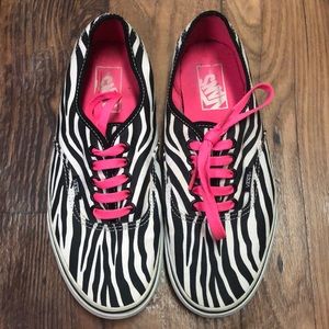 Zebra Print Vans